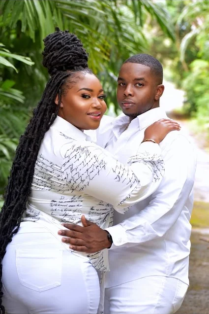 Hervin Thomas and his wife, the founders of Cre8tive Minds Designs